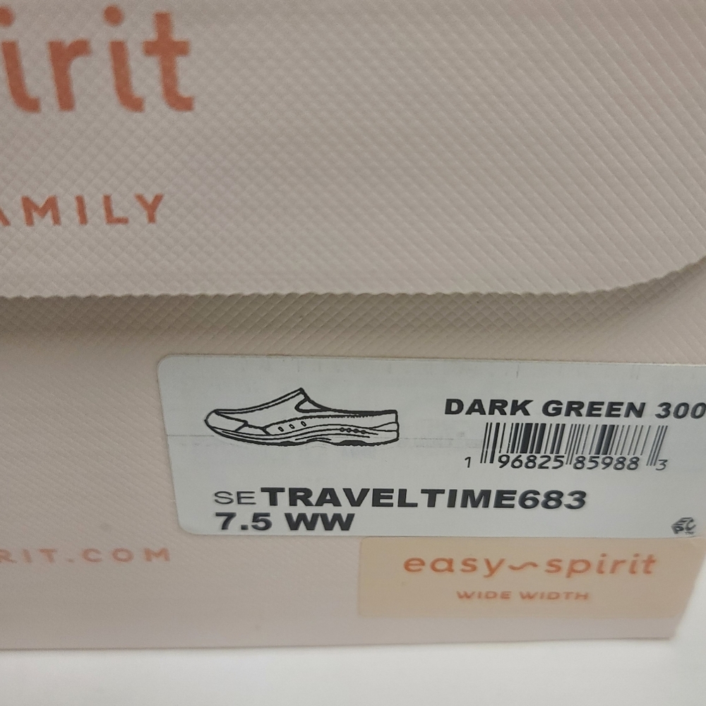 Easy Spirit Women's Traveltime Clogs Size 7.5WW Green - Picture 5 of 6